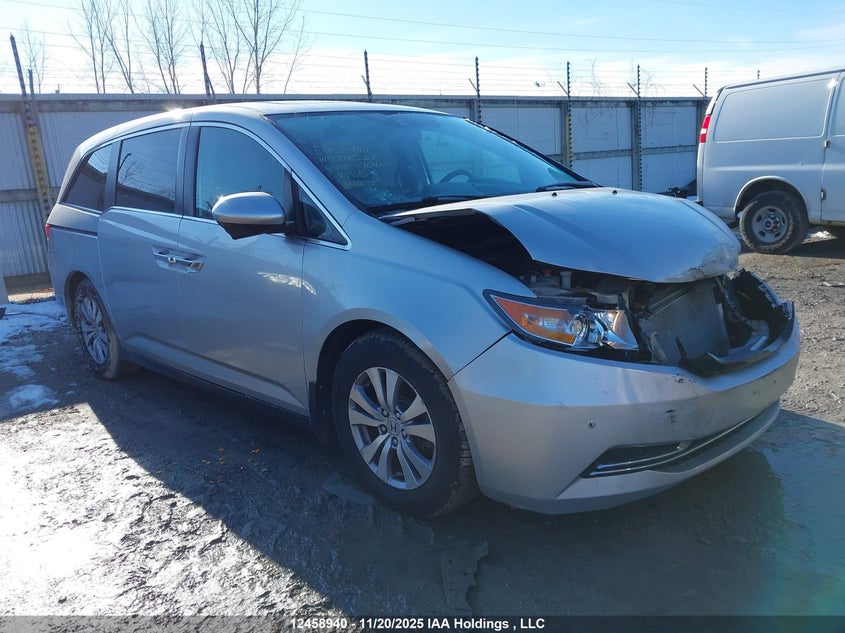 5FNRL5H67EB510410 2014 Honda Odyssey Ex-L auction photo 1