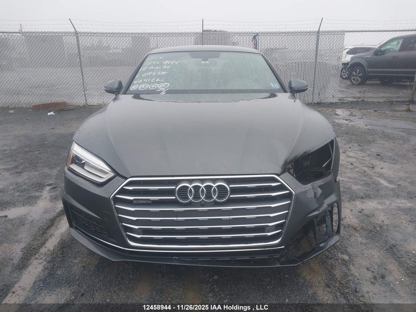 2018 Audi A5 2.0T Progressiv VIN: WAUENCF50JA072515 Lot: 12458944