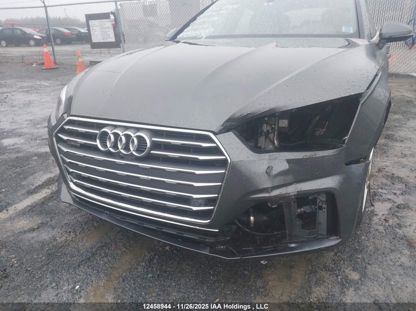 2018 Audi A5 2.0T Progressiv VIN: WAUENCF50JA072515 Lot: 12458944