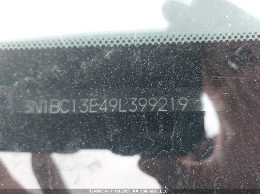 2009 Nissan Versa VIN: 3N1BC13E49L399219 Lot: 12458969