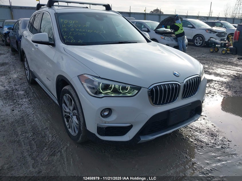 WBXHT3C31J5K31255 2018 BMW X1 xDrive28I auction photo 1