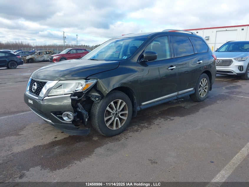 5N1AR2MM6FC669816 2015 NISSAN PATHFINDER photo no. 2