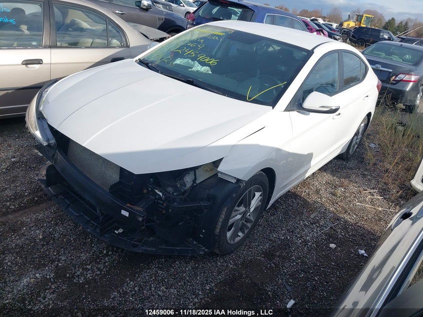 KMHD84LFXKU736369 2019 HYUNDAI ELANTRA photo no. 2