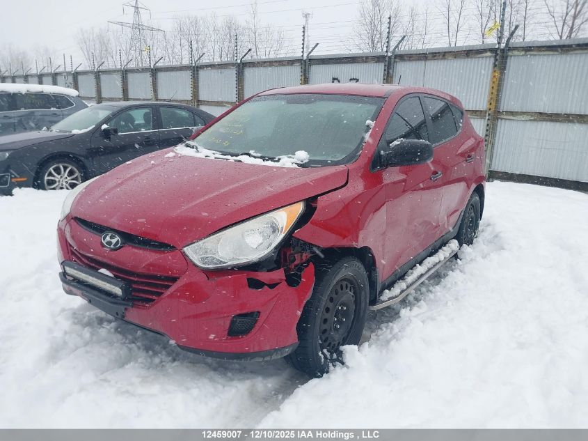 2013 Hyundai Tucson Gl VIN: KM8JT3ACXDU770853 Lot: 12459007