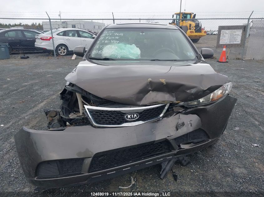 2012 Kia Forte5 2.0L Ex VIN: KNAFU5A29C5590442 Lot: 12459019