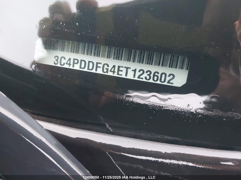 2014 Dodge Journey R/T VIN: 3C4PDDFG4ET123602 Lot: 12459050