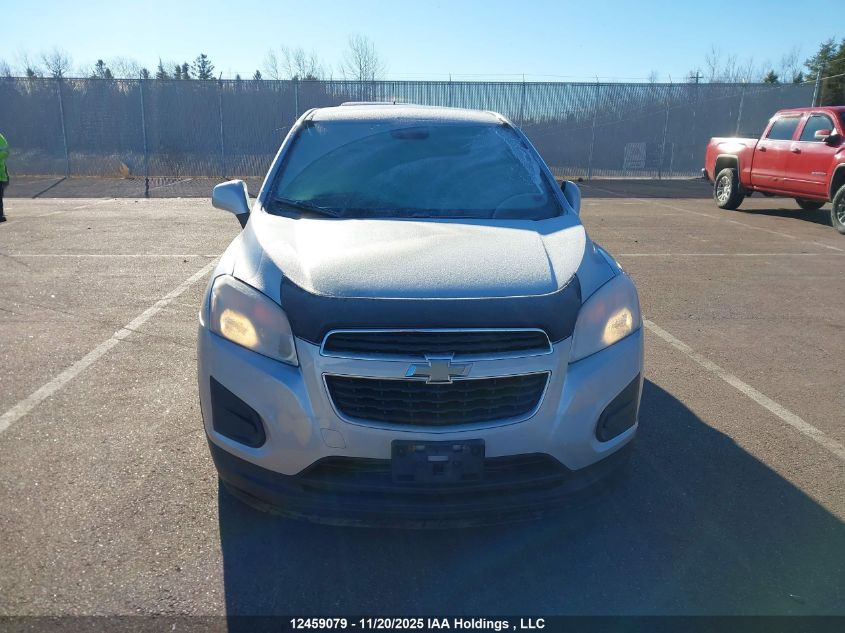 2013 Chevrolet Trax Ls VIN: 3GNCJKSB5DL212350 Lot: 12459079