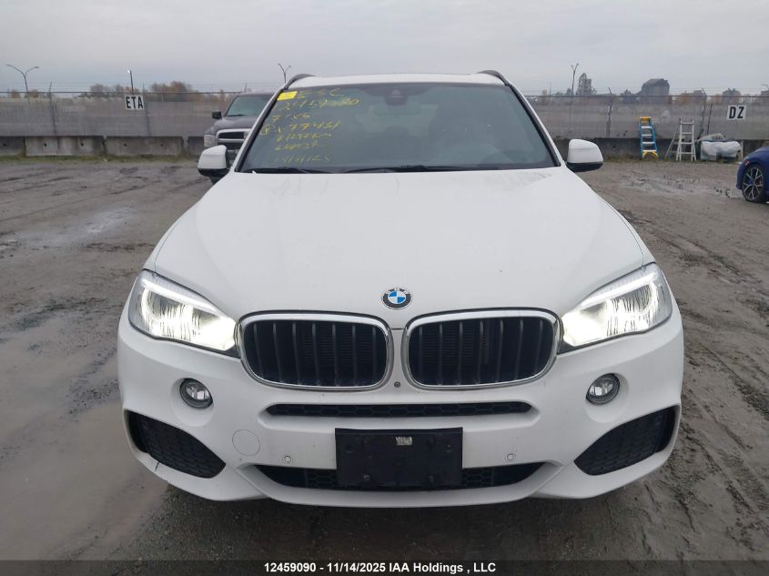 2017 BMW X5 xDrive35I VIN: 5UXKR0C3XH0X77431 Lot: 12459090