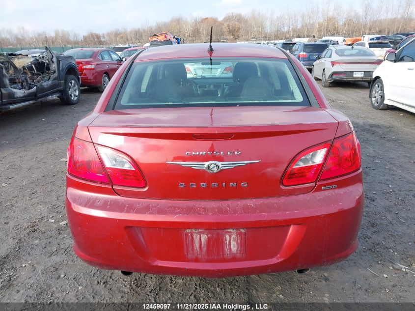 2010 Chrysler Sebring Limited VIN: 1C3CC5FV6AN132208 Lot: 12459097