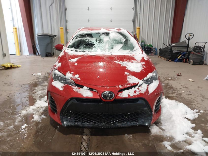 2017 Toyota Corolla Se VIN: 2T1BURHE2HC857326 Lot: 12459107