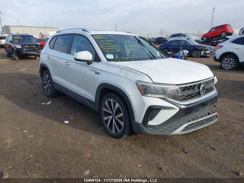 3VV7X7B25PM302281 2023 Volkswagen Taos Comfortline auction photo 1