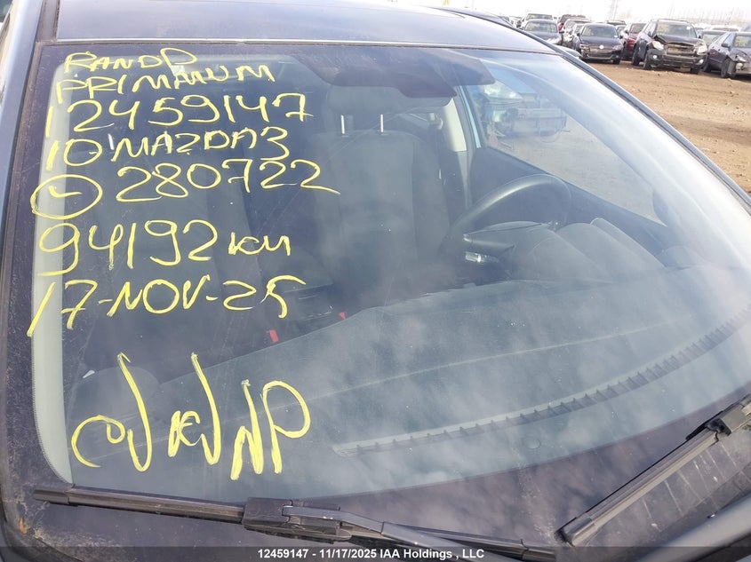 2010 Mazda Mazda3 Gs/Gt VIN: JM1BL1H58A1280722 Lot: 12459147