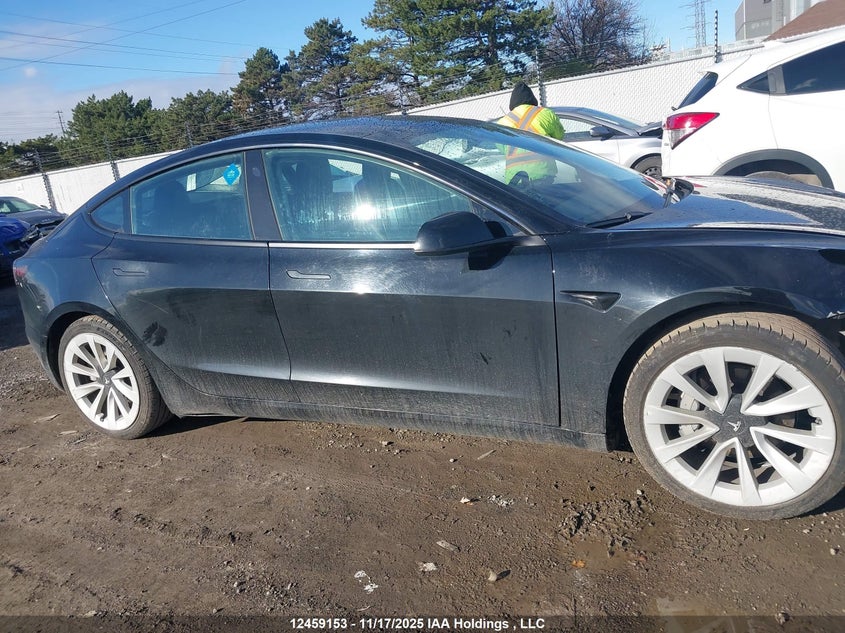 2022 Tesla Model 3 VIN: 5YJ3E1EB9NF278502 Lot: 12459153