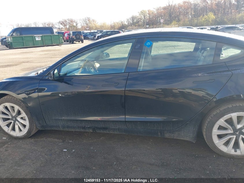 2022 Tesla Model 3 VIN: 5YJ3E1EB9NF278502 Lot: 12459153