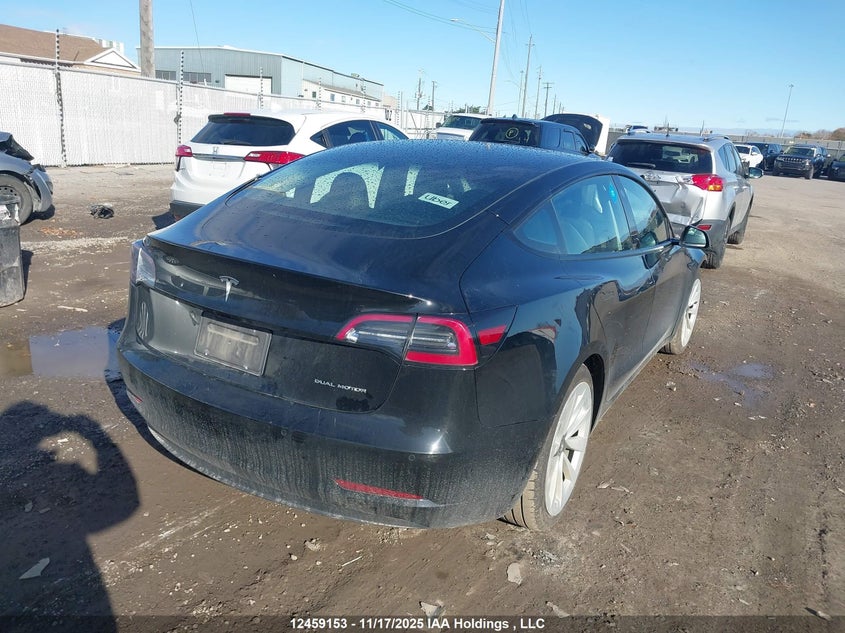 5YJ3E1EB9NF278502 2022 TESLA MODEL 3 photo no. 4