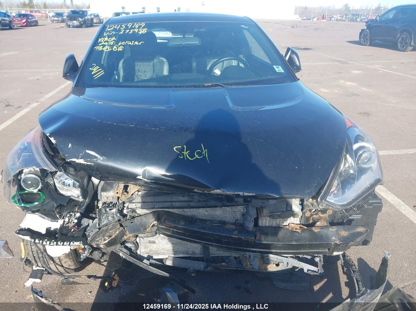 2016 Hyundai Veloster Turbo VIN: KMHTC6AEXGU275956 Lot: 12459169