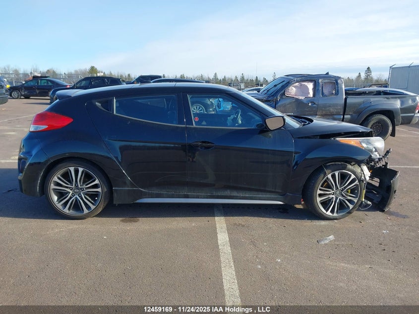 2016 Hyundai Veloster Turbo VIN: KMHTC6AEXGU275956 Lot: 12459169