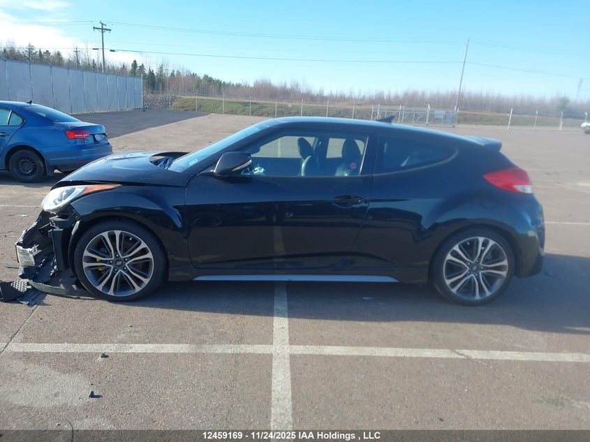 2016 Hyundai Veloster Turbo VIN: KMHTC6AEXGU275956 Lot: 12459169