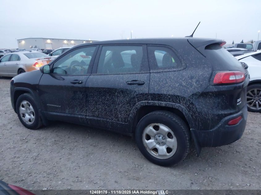 2015 Jeep Cherokee Sport VIN: 1C4PJMAS4FW641659 Lot: 12459175