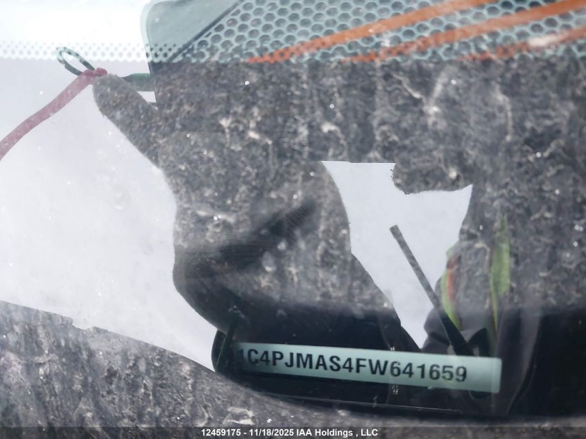 2015 Jeep Cherokee Sport VIN: 1C4PJMAS4FW641659 Lot: 12459175