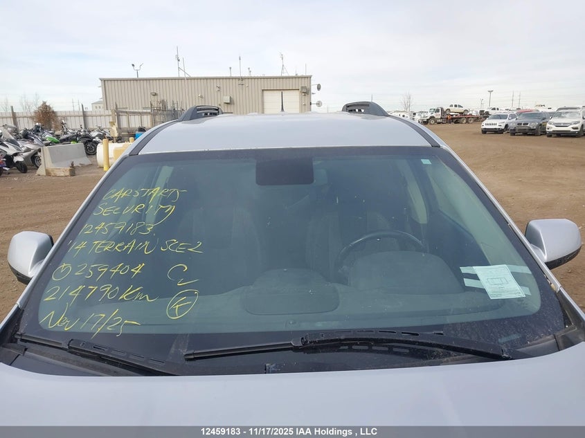 2014 GMC Terrain Sle-2 VIN: 2GKFLRE37E6259404 Lot: 12459183