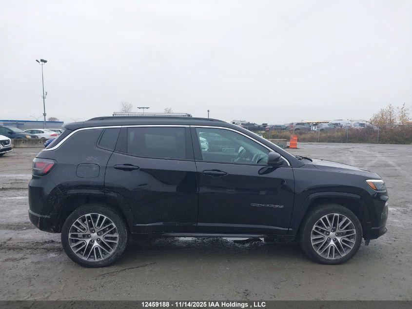 2022 Jeep Compass Limited VIN: 3C4NJDCB0NT237671 Lot: 12459188