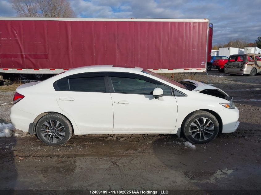 2015 Honda Civic Lx VIN: 2HGFB2F53FH002544 Lot: 12459189