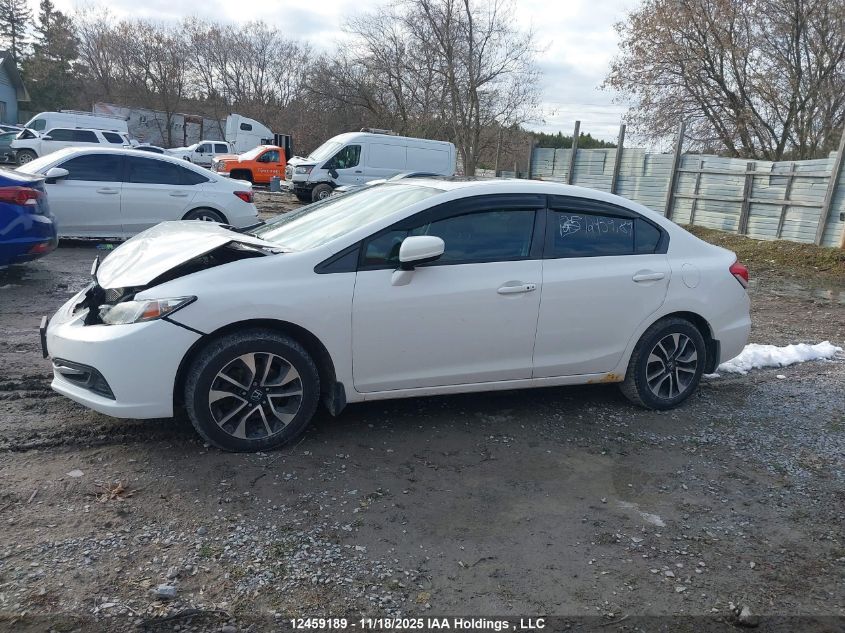 2015 Honda Civic Lx VIN: 2HGFB2F53FH002544 Lot: 12459189