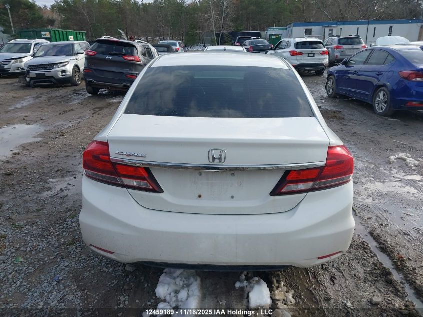 2015 Honda Civic Lx VIN: 2HGFB2F53FH002544 Lot: 12459189