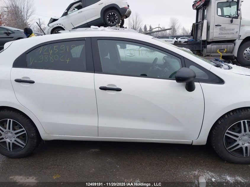 2015 Kia Rio Lx VIN: KNADM5A30F6988024 Lot: 12459191