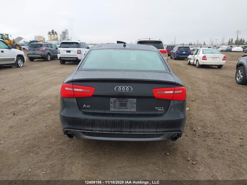 2012 Audi A6 3.0 Premium Plus VIN: WAUJGCFC1CN118453 Lot: 12459195