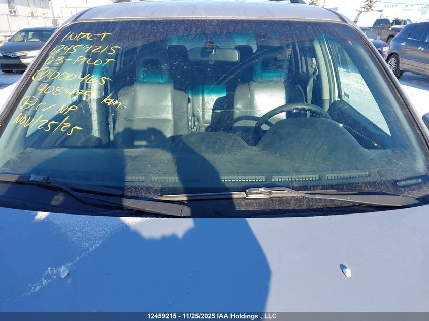 2003 Honda Pilot Exl VIN: 2HKYF18503H000465 Lot: 12459215