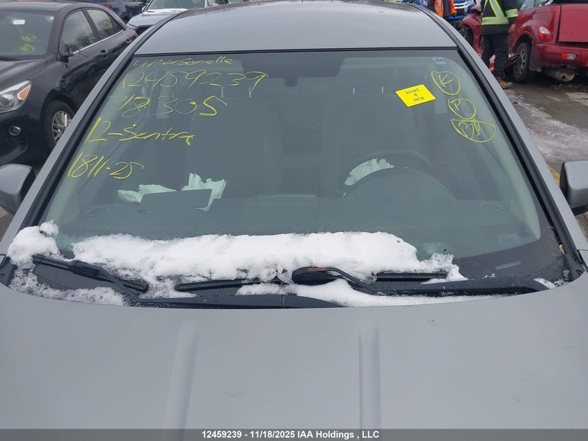 2012 Nissan Sentra 2.0/2.0S/Sr/2.0Sl VIN: 3N1AB6AP6CL718305 Lot: 12459239