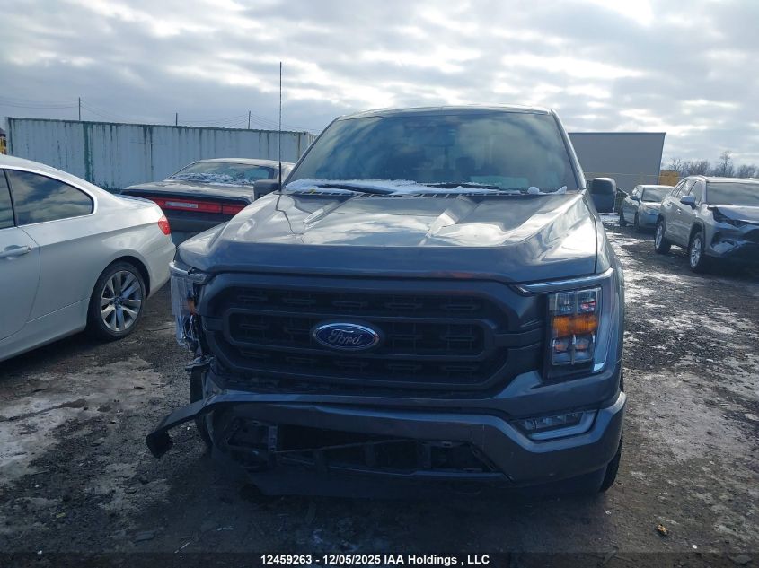 2022 Ford F150 Supercrew VIN: 1FTFW1E59NFA88439 Lot: 12459263