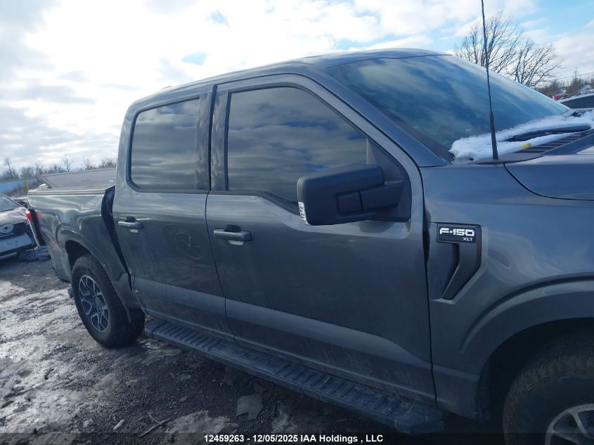 2022 Ford F150 Supercrew VIN: 1FTFW1E59NFA88439 Lot: 12459263