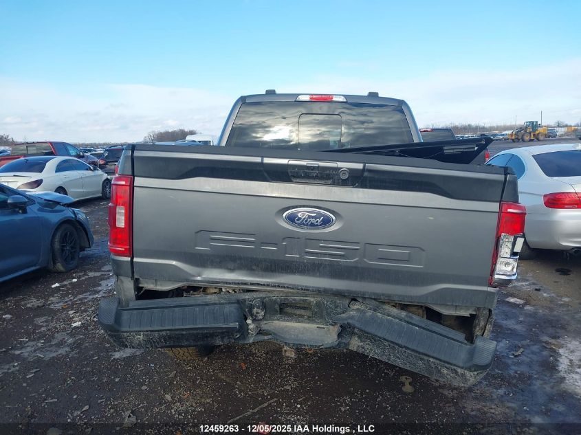 2022 Ford F150 Supercrew VIN: 1FTFW1E59NFA88439 Lot: 12459263