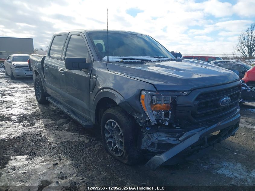 2022 Ford F150 Supercrew VIN: 1FTFW1E59NFA88439 Lot: 12459263