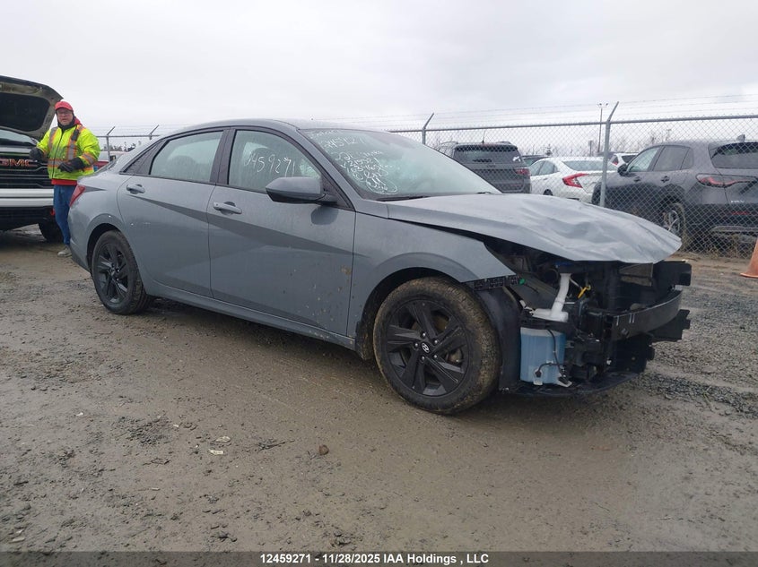 KMHLM4AG5NU215521 2022 Hyundai Elantra Preferred Ivt With Sun And Tech Package auction photo 1