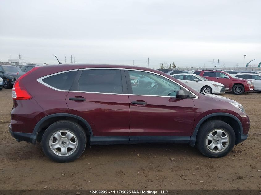 2015 Honda Cr-V Lx VIN: 2HKRM4H31FH104168 Lot: 12459292