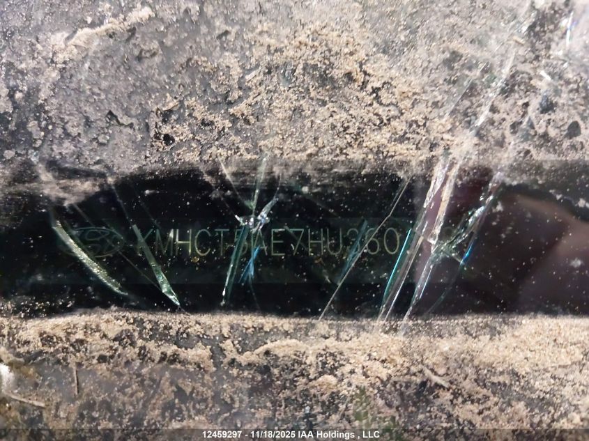 2017 Hyundai Accent L VIN: KMHCT5AE7HU360183 Lot: 12459297