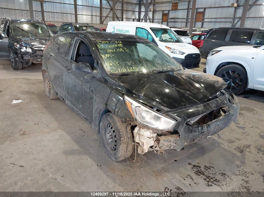 KMHCT5AE7HU360183 2017 HYUNDAI ACCENT photo no. 3