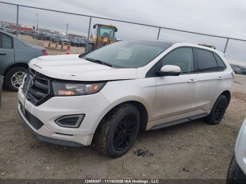 2017 Ford Edge Sport VIN: 2FMPK4AP4HBC46227 Lot: 12459307