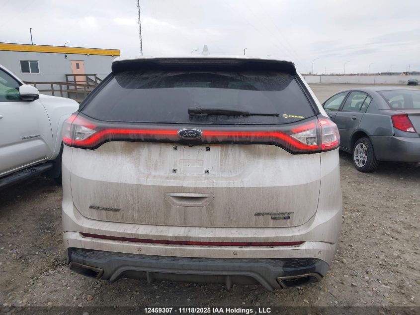 2017 Ford Edge Sport VIN: 2FMPK4AP4HBC46227 Lot: 12459307