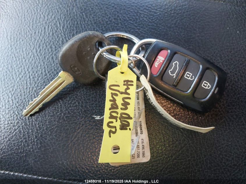 2012 Hyundai Veracruz Gls/Limited VIN: KM8NU4CC9CU183866 Lot: 12459318