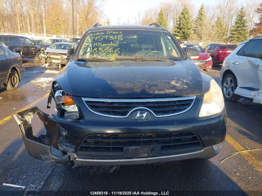 2012 Hyundai Veracruz Gls/Limited VIN: KM8NU4CC9CU183866 Lot: 12459318