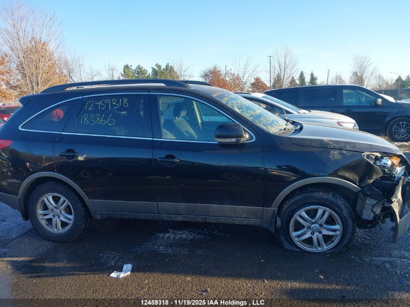 2012 Hyundai Veracruz Gls/Limited VIN: KM8NU4CC9CU183866 Lot: 12459318