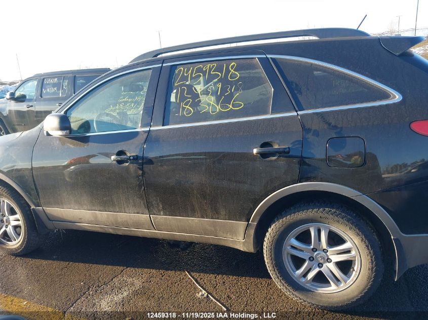 2012 Hyundai Veracruz Gls/Limited VIN: KM8NU4CC9CU183866 Lot: 12459318