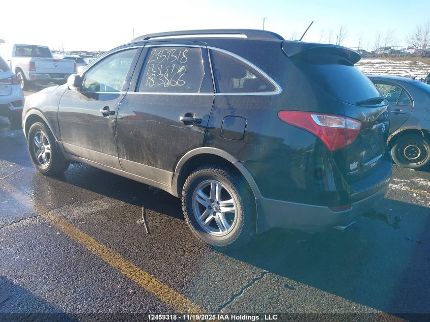 2012 Hyundai Veracruz Gls/Limited VIN: KM8NU4CC9CU183866 Lot: 12459318