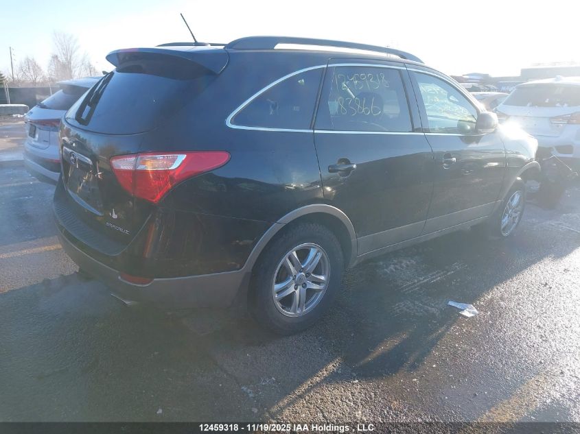 2012 Hyundai Veracruz Gls/Limited VIN: KM8NU4CC9CU183866 Lot: 12459318