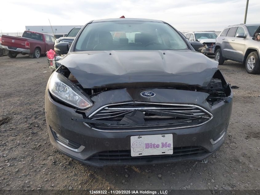 2018 Ford Focus Titanium VIN: 1FADP3N22JL274007 Lot: 12459322